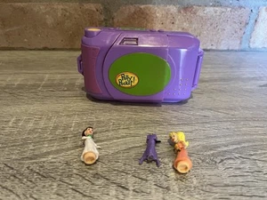 Polly Pocket 1998 Vintage Wedding Camera with Figures Bluebird - Picture 1 of 11