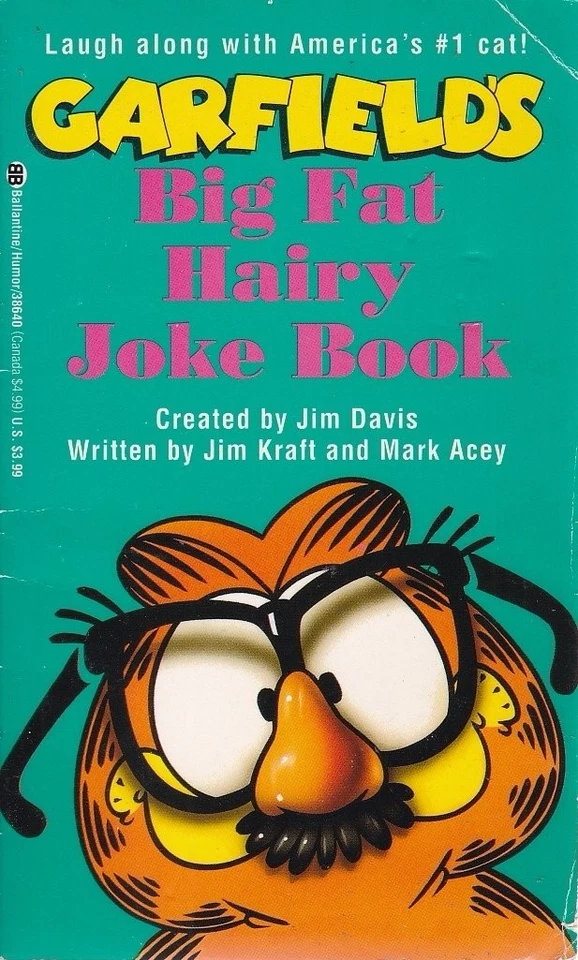 Garfield's Big Fat Hairy Joke Book Foto 1 de 1