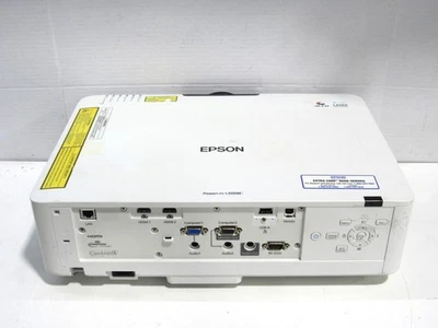 Epson PowerLite L500W 3LCD WXGA Projector 5000 Lumens 2258 Lamp Hours Tested - Image 1 of 4