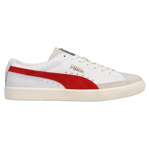 Scarpe casual sneakers uomo PUMA Basket vintage stringate bianche 37492215