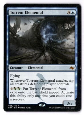 Torrent Elemental LP* Fate Reforged ENGLISH 056/185 mtg -UnltdCards - Image 1 of 2