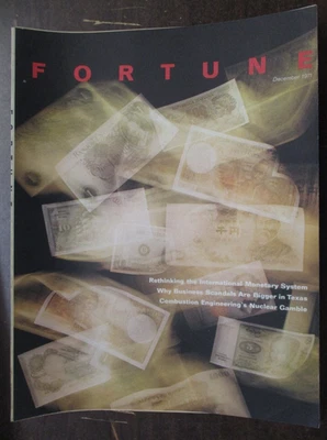 FORTUNE MAGAZINE DEC 1971 INTERNATONAL MONETARY SYSTEM TEXAS BUSINESS SCANDALS - Image 1 of 2