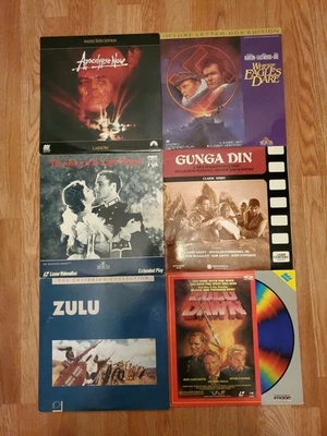 War Movies Lot 6 Laserdisc Movies Apocalypse Now - Image 1 of 4