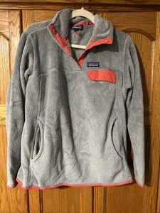 patagonia womens Size xl Snap Fleece Pullover Thermal Pro Kangaroo Hand Warmer - Picture 1 of 6