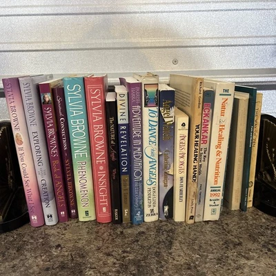 Lot of 19 books Natural Healing Spiritual New Age Metaphysical Angels Zen Faith - Image 1 of 4