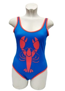 Costume da bagno BODEN aragosta rilegatura collo a scoop S0385 costume da bagno taglia 10 - Foto 1 di 11