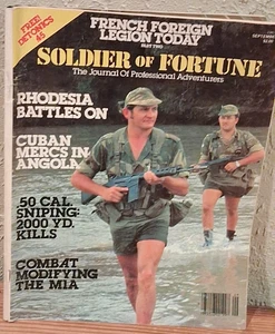 SOLDIER OF FORTUNE Magazine September 78 The Journal of Professional Adventurers - Bild 1 von 9