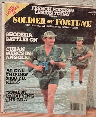 SOLDIER OF FORTUNE Magazine September 78 The Journal of Professional Adventurers - Image 1 of 4