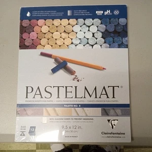 Versatile Pastelmat Glued Pad, 360g with Protective Glassine - Ultimate Art Tool - Picture 1 of 2