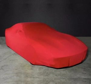 Porsche 911 Red Satin Indoor Car Cover (991/992) - Picture 1 of 5