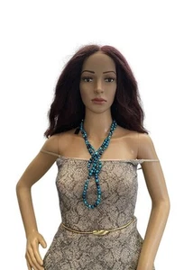 Honora Collection  Cultured Pearl  Necklace(blue) 62in - Picture 1 of 9