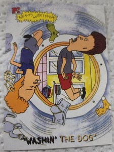 1995 Fleer Ultra MTV Beavis And Butthead Washin The Dog Card # 5769