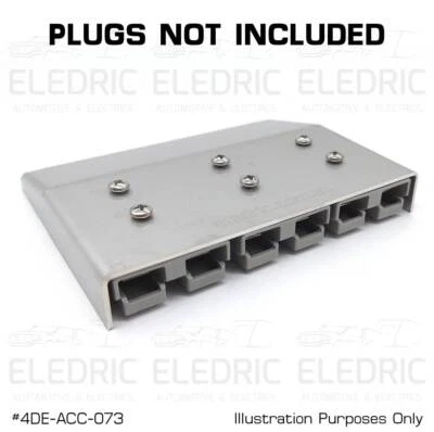Anderson Plug Triple Surface Mount Stainless Cover Only 3x SB50 Canopy Tray Ute - image 1 of 4