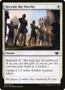 4x Recruit the Worthy - NM - Modern Horizons (Various) SPARROW MAGIC - Picture 1 of 1