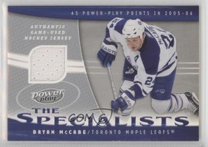 2006-07 Upper Deck Power Play The Specialists Bryan McCabe #S-BM