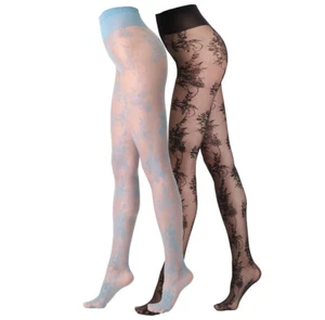 Strumpfhose mit zartem Blumen LACELIKE 30DEN - Bild 1 von 8