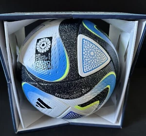 Adidas FIFA World Cup OCEAUNZ Pro Official Women Match Soccer Ball Size 5 HT9011 - Picture 1 of 2
