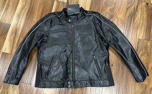 Harley Davidson Herren Schwarz Enodia Leder Reitjacke XL Neu mit Etikett 97000-23 - Bild 1 von 24