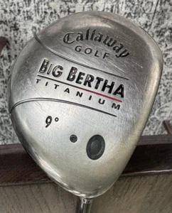 Callaway Big Bertha Titanium Driver 9 Deg. Callaway RCH 65 R-Flex RH 44.5" - Picture 1 of 6