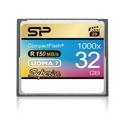 32GB Silicon Power Superior CompactFlash 1000X Speed (UDMA 7) - Image 1 of 2