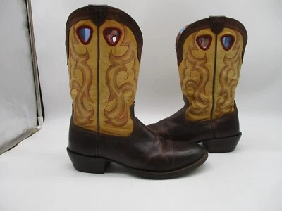 Ariat  10006887 Multi Color Leather Cowboy Western Boots Womens Size 9 B - Image 1 of 4