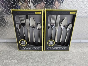 Cambridge Readington Mirror Piece Flatware Set, 20 Count, 2 Sets - Bild 1 von 7