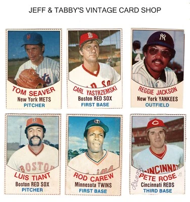 1977 HOSTESS BASEBALL #1 T0 # 150 SEE DROP DOWN MENU for card you will receive. - Image 1 of 4
