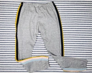 Wildfox XS Heather Gray Striped Soft Joggers NWOT - Picture 1 of 9