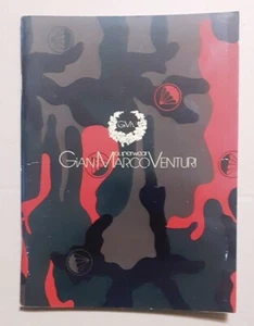 VECCHIO QUADERNO VINTAGE FORMATO A5 TEMATICA MODA GIAN MARCO VENTURI SERIGRAFATO - Picture 1 of 5