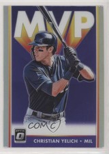2019 Panini Donruss Optic MVP Holo Prizm Christian Yelich #MVP-2