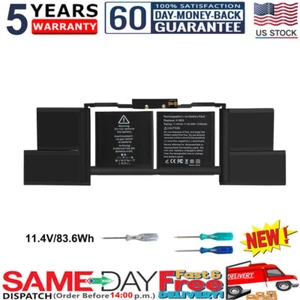 A1990 A1953 Battery For MacBook Pro 15" Mid 2018 2019 EMC 3215 3359 Touch Bar - Picture 1 of 12