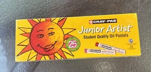 Sakura CRAY-PAS Junior Artist Box of 25 Student Quality Oil Pastels - Picture 1 of 2