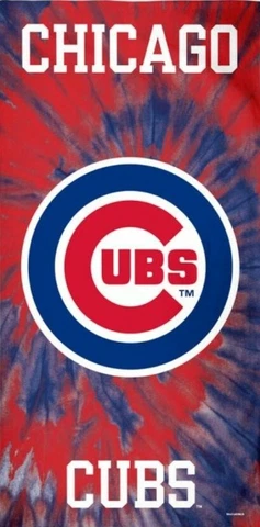 Chicago Cubs MLB 30 x 60 Fiber Beach Towel Cover