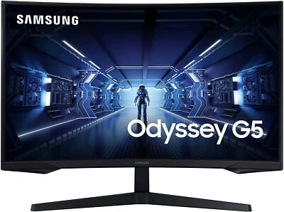 Samsung Odyssey G5 C32G53TQWR Gaming Monitor 31.5" WQHD 2560x1440 FreeSync 144Hz - Bild 1 von 4