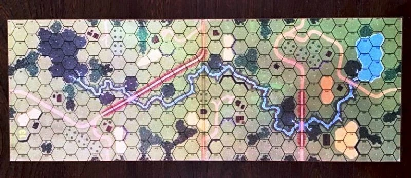 ASL/ Squad Leader, Hard Mounted Map Board #13, by Avalon Hill/ MMP - Image 1 of 1