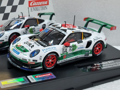 Porsche 911 RSR Slot Car Carrera Evolution 1:32 - #54 CarTech Motorsport Bonk, Michael Essmann - 20027799