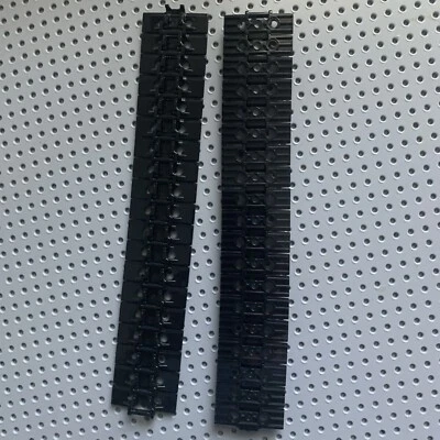 Lego Black Technic, banda de rodadura de enlace ancha con 2 agujeros de pasador juego de 38 piezas 17101 Foto 1 de 4
