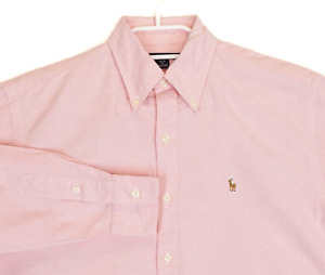 Ralph Lauren Sport Pink Classic Fit Pink Button Up Shirt Size 6