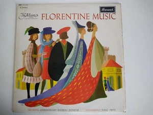 FLORENTINE MUSIC Ars Nova Gherardellus Donatus Festa Isaac 12" Vinyl Record - Picture 1 of 5