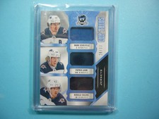 2019/20 UPPER DECK THE CUP TRIOS JERSEY CARD #C3-SEL SCHEIFELE LAINE EHLERS DD