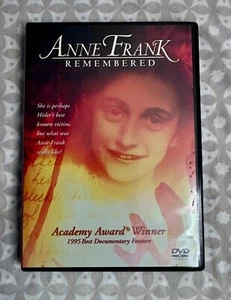 'Anne Frank Remembered' Region-1 DVD (preowned) - Picture 1 of 2