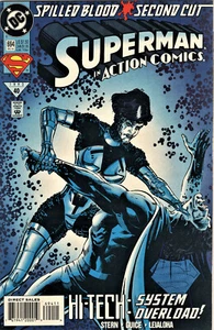 Cómics de Superman en acción - #694 - diciembre de 1993 SPILLED BLOOD envío gratuito en muy buen estado+ - Imagen 1 de 1
