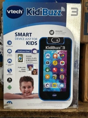 VTech KidiBuzz 3 Smart Device for Kids, NEW DEMEGED BOX - Image 1 of 4