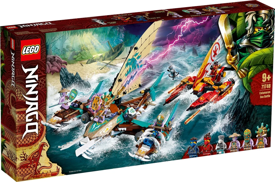 LEGO NINJAGO: Catamaran Sea Battle (71748) Retired Set! - Image 1 of 1