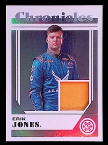 Erik Jones 2023 Panini Chronicles Swatches Holo Silver #CS-EJ - Bild 1 von 2