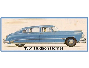 Hudson Hornet 1951 4D refrigerador/caja de herramientas imán - Imagen 1 de 1