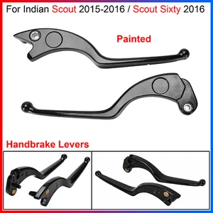 1 Pair of Durable Handbrake Levers For Indian Scout 2015-2016 / Scout Sixty 2016 - Imagen 1 de 19
