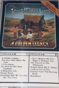 Chuck Wagon Gang A Golden Legacy Southern Gospel Music Sealed Cassette 1C02 - Picture 1 of 4
