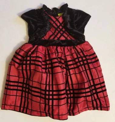 Penelope Mack Baby Girl's Short Sleeve Dress Size 12 Months - Image 1 of 2