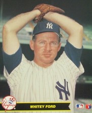 NEW YORK YANKEES WHITEY FORD - LIMITED EDITION COLOR 8x10 - NR MINT 